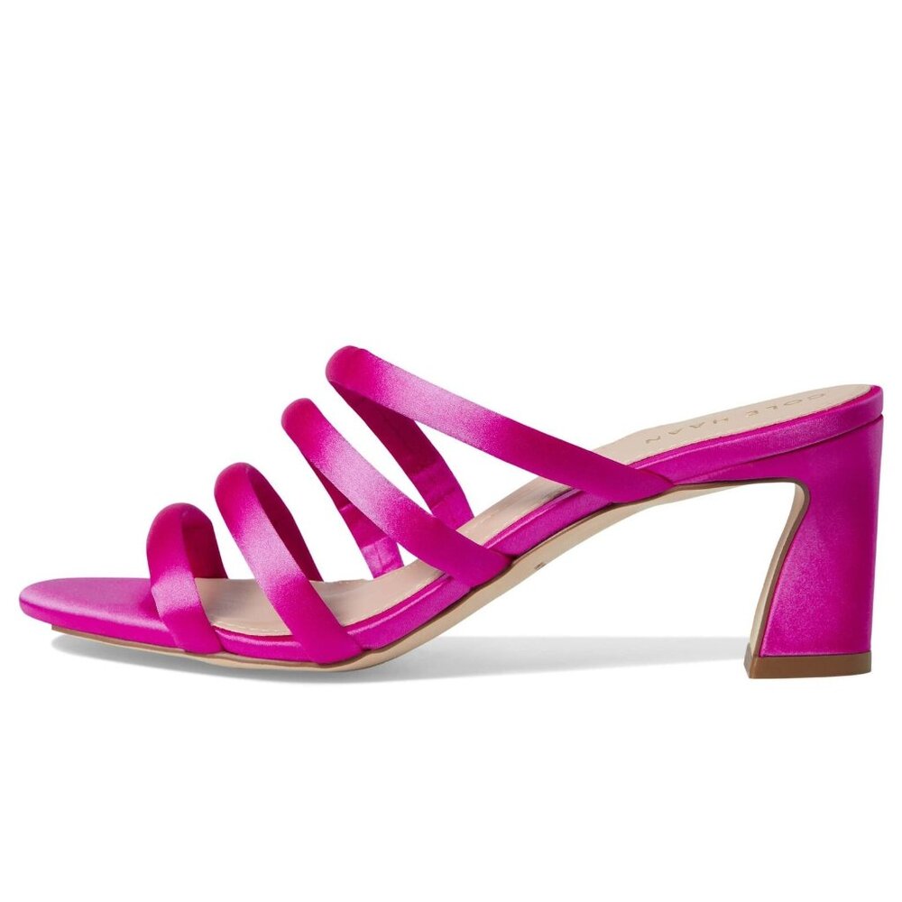 Cole Haan Adella Sandal 65 mm Bright Pink Satin 6.5 B (M)